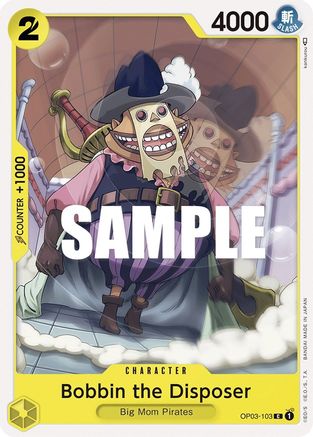 Bobbin the Disposer (OP03-103) - Normal Common - Pillars of Strength