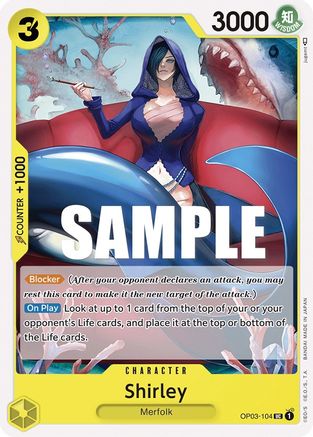 Shirley (OP03-104) - Normal Uncommon - Pillars of Strength
