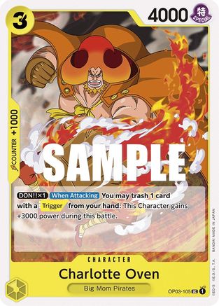 Charlotte Oven (OP03-105) - Normal Uncommon - Pillars of Strength