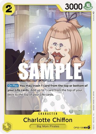 Charlotte Chiffon (OP03-109) - Normal Common - Pillars of Strength