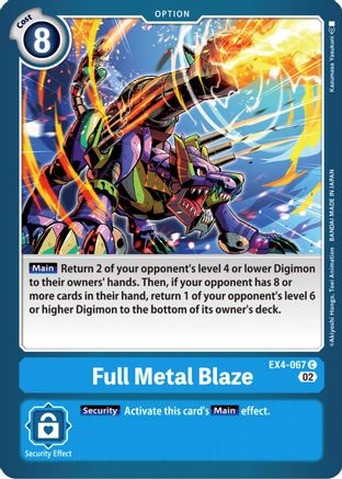 Full Metal Blaze (EX4-067)  Common - Alternative Being Booster