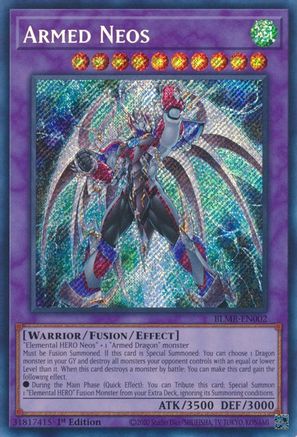 Armed Neos (BLMR-EN002) - Secret Rare - Battles of Legend: Monstrous Revenge