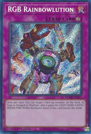 RGB Rainbowlution (BLMR-EN011) - Secret Rare - Battles of Legend: Monstrous Revenge