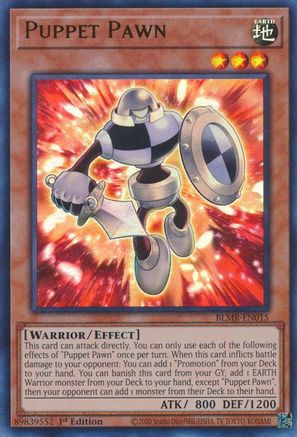 Puppet Pawn (BLMR-EN015) - Ultra Rare - Battles of Legend: Monstrous Revenge