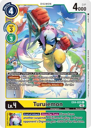 Turuiemon (EX4-025)  Common - Alternative Being Booster