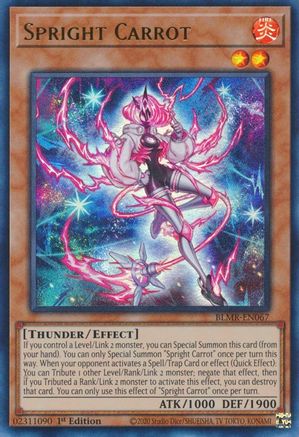 Spright Carrot (BLMR-EN067) - Ultra Rare - 1st Edition - Battles of Legend: Monstrous Revenge