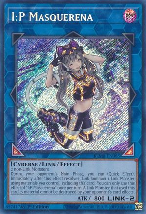 I:P Masquerena (BLMR-EN085) - Secret Rare - 1st Edition - Battles of Legend: Monstrous Revenge