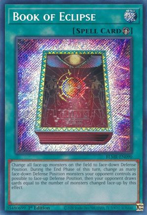 Book of Eclipse (BLMR-EN090) - Secret Rare - 1st Edition - Battles of Legend: Monstrous Revenge