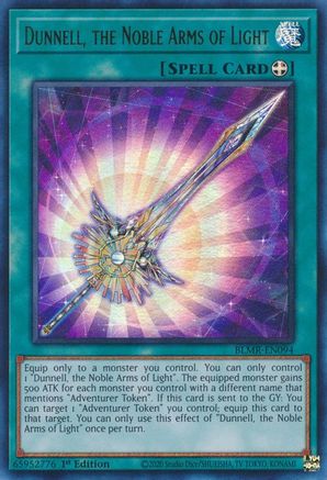 Dunnell, the Noble Arms of Light (BLMR-EN094) - Ultra Rare - Battles of Legend: Monstrous Revenge