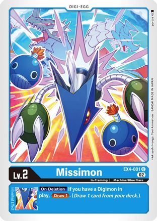 Missimon (EX4-001)  Uncommon - Alternative Being Booster