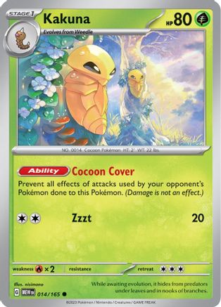 Kakuna 14  - Common - SV: Scarlet & Violet 151