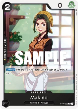 Makino (ST08-009) - Normal Common - Starter Deck 8: Monkey.D.Luffy
