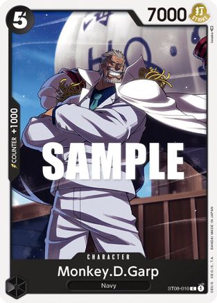 Monkey.D.Garp (ST08-010) - Normal Common - Starter Deck 8: Monkey.D.Luffy