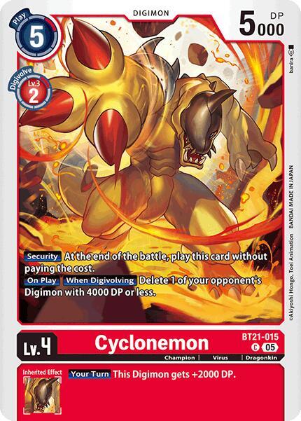 Cyclonemon BT21-015 C (World Convergence) 