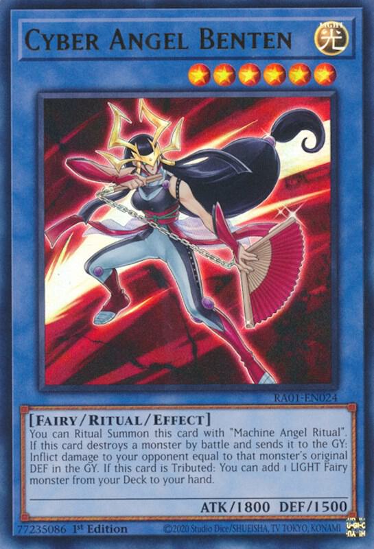 Cyber Angel Benten UR RA01-EN024 (25th Anniversary Rarity Collection)  - 1st Edition