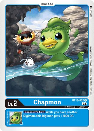 Chapmon (BT13-002)  Uncommon - Versus Royal Knights