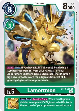 Lamortmon (BT13-055)  Common - Versus Royal Knights