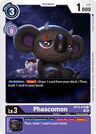 Phascomon (BT13-078)  Common - Versus Royal Knights