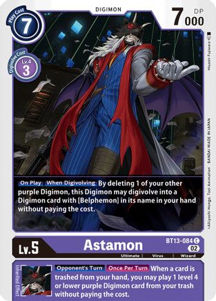 Astamon (BT13-084)  Common - Versus Royal Knights
