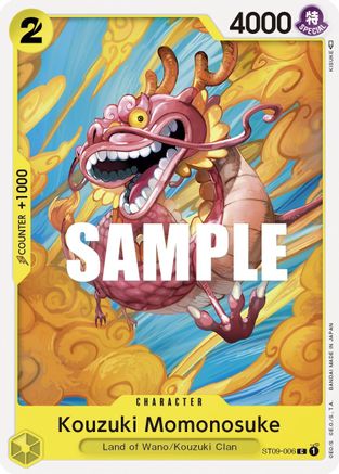 Kouzuki Momonosuke (ST09-006) - Normal Common - Starter Deck 9: Yamato