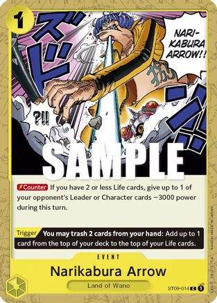 Narikabura Arrow (ST09-014) - Normal Common - Starter Deck 9: Yamato