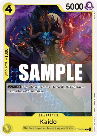 Kaido (ST09-004) - Normal Common - Starter Deck 9: Yamato