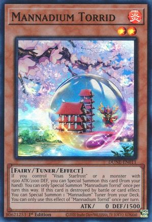 Mannadium Torrid (DUNE-EN011) - Super Rare - 1st Edition - Duelist Nexus