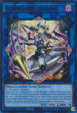 Altergeist Adminia (DUNE-EN047) - Ultra Rare - 1st Edition - Duelist Nexus