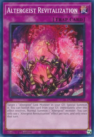 Altergeist Revitalization (DUNE-EN069) - Common - Duelist Nexus