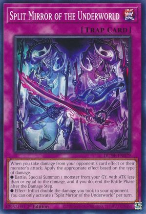 Split Mirror of the Underworld (DUNE-EN079) - Common - 1st Edition - Duelist Nexus