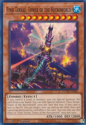 Finis Terrae, Tower of the Necroworld (DUNE-EN082) - Common - Duelist Nexus