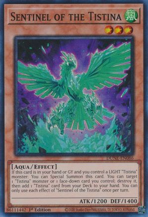 Sentinel of the Tistina (DUNE-EN086) - Super Rare - Duelist Nexus