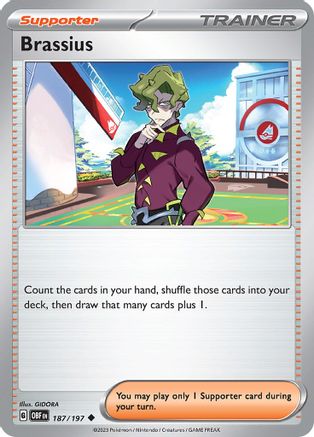 Brassius 187  - Uncommon - SV03: Obsidian Flames