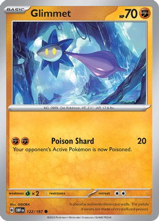 Glimmet - 122/197 122  - Common - SV03: Obsidian Flames