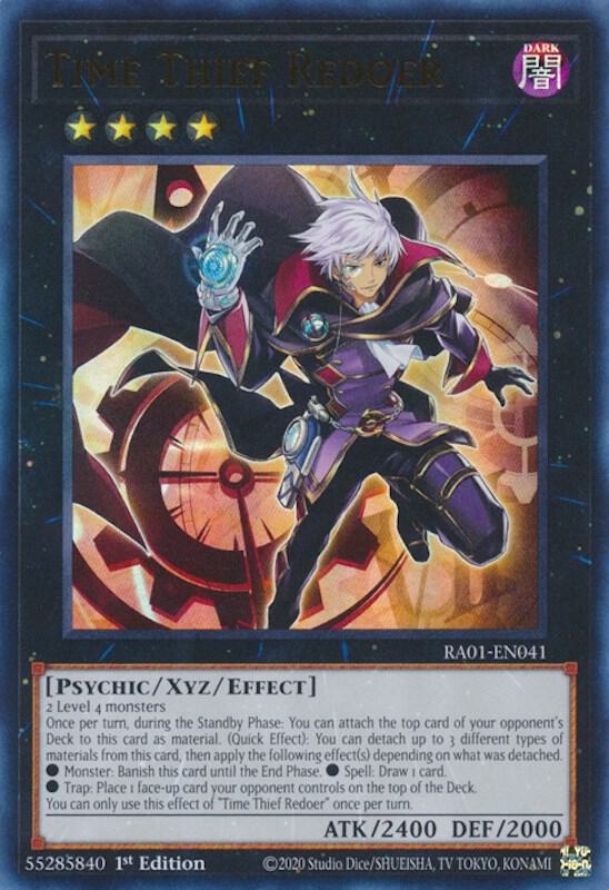 Time Thief Redoer UR RA01-EN041 (25th Anniversary Rarity Collection)  - 1st Edition