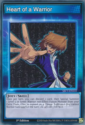 Heart of a Warrior (SBC1-ENS10) - Common - Speed Duel: Streets of Battle City