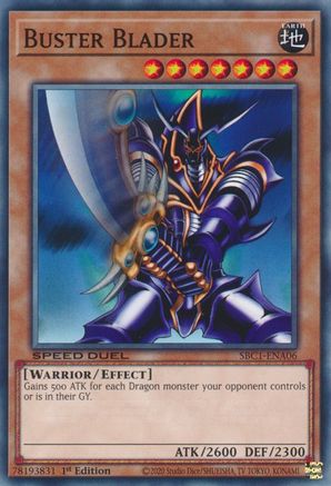 Buster Blader (SBC1-ENA06) - Common - Speed Duel: Streets of Battle City