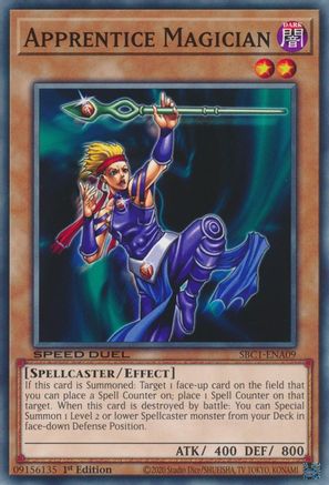 Apprentice Magician (SBC1-ENA09) - Common - Speed Duel: Streets of Battle City