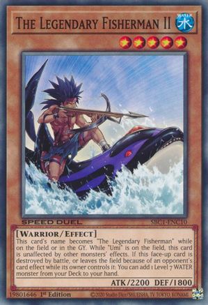The Legendary Fisherman II (SBC1-ENC10) - Common - 1st Edition - Speed Duel: Streets of Battle City