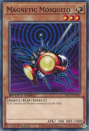 Magnetic Mosquito (SBC1-END04) - Common - 1st Edition - Speed Duel: Streets of Battle City