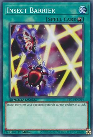 Insect Barrier (SBC1-END14) - Common - Speed Duel: Streets of Battle City