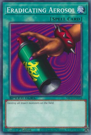 Eradicating Aerosol (SBC1-END16) - Common - Speed Duel: Streets of Battle City
