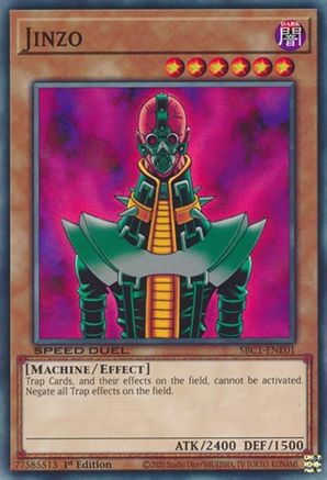 Jinzo (SBC1-ENE01) - Common - 1st Edition - Speed Duel: Streets of Battle City