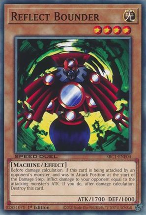 Reflect Bounder (SBC1-ENE04) - Common - 1st Edition - Speed Duel: Streets of Battle City