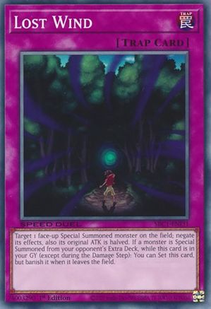 Lost Wind (SBC1-ENI31) - Common - 1st Edition - Speed Duel: Streets of Battle City