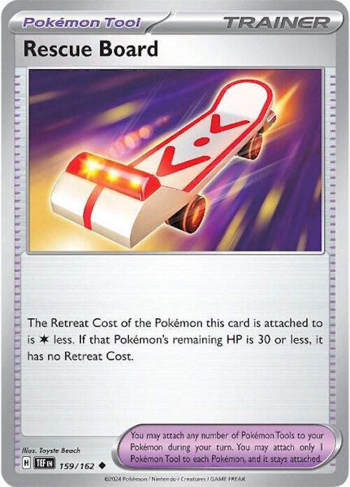 Rescue Board 159/162 (SV05: Temporal Forces) 