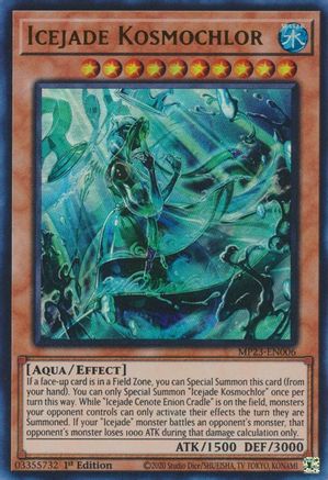 Icejade Kosmochlor (MP23-EN006) - Ultra Rare - 25th Anniversary Tin: Dueling Heroes Mega Pack