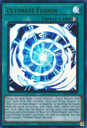 Ultimate Fusion (MP23-EN027) - Ultra Rare - 1st Edition - 25th Anniversary Tin: Dueling Heroes Mega Pack