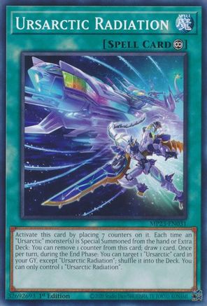 Ursarctic Radiation (MP23-EN031) - Common - 1st Edition - 25th Anniversary Tin: Dueling Heroes Mega Pack
