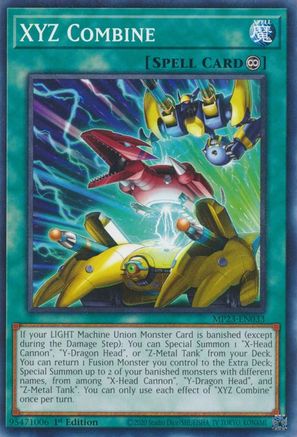 XYZ Combine (MP23-EN033) - Common - 1st Edition - 25th Anniversary Tin: Dueling Heroes Mega Pack